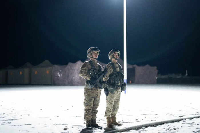 ▲海拔4300米！驻守雪域高原的西宁联勤保障中心某旅官兵依然坚守战位