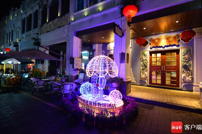 　　骑楼老街。记者 陈卫东摄