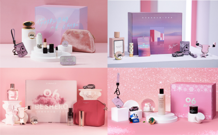 领克06 Shero“粉有力量”礼盒。 领克品牌供图 华龙网发