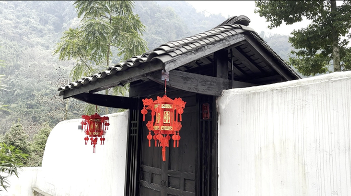 民宿春节氛围浓。牛萍 摄