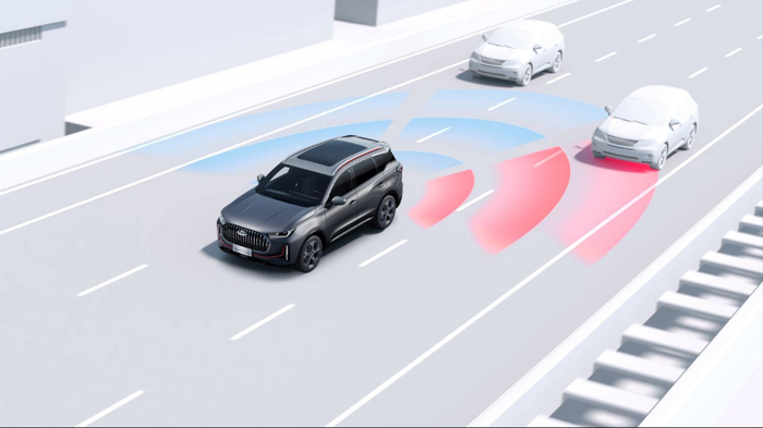 全新一代瑞虎7 PLUS配备L2.5级智能驾驶辅助系统。 奇瑞汽车供图 华龙网发