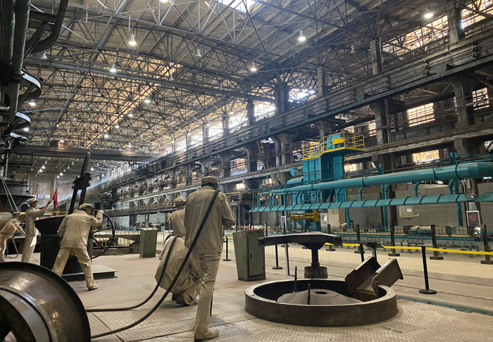 　　中国工业博物馆铸造馆内场景（受访者供图）