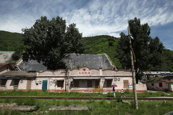 京门铁路遗址。