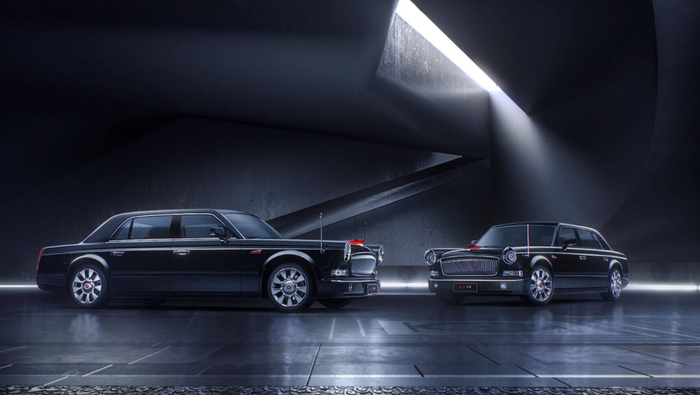 红旗L5。 红旗品牌供图 华龙网发