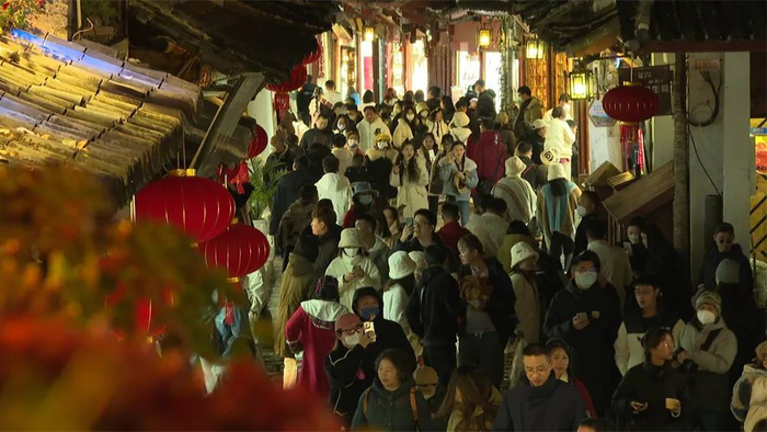 图为：丽江古城一角（丽江市委宣传部供图）