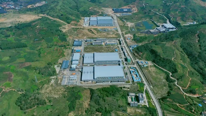 图为：丽江市华坪县工业园区（华坪县融媒体中心供图）