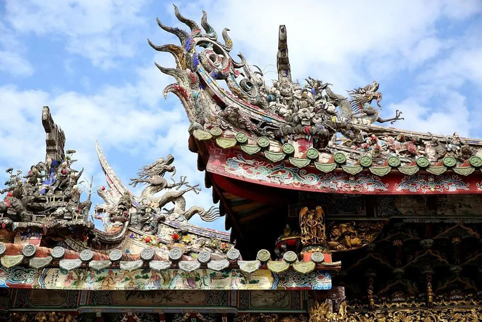△ 台北艋舺龙山寺