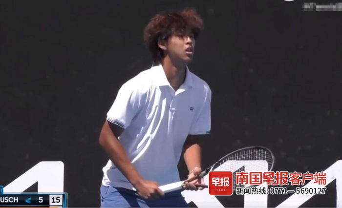 ▲周意在比赛中。视频截图