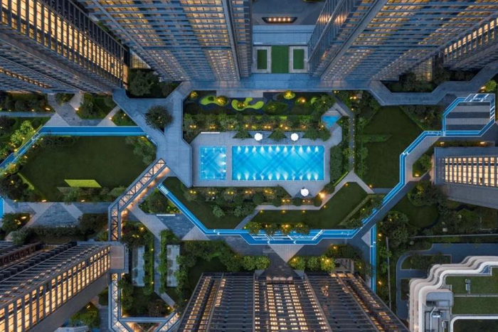 △ 杭州绿城晓风印月实景图