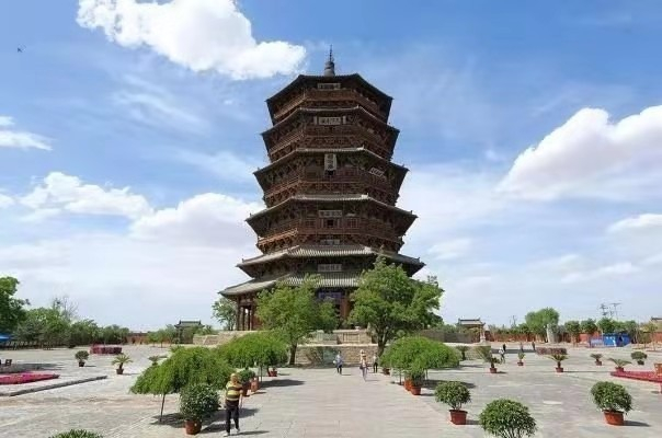 应县木塔&nbsp;图片来源：应县人民政府官网