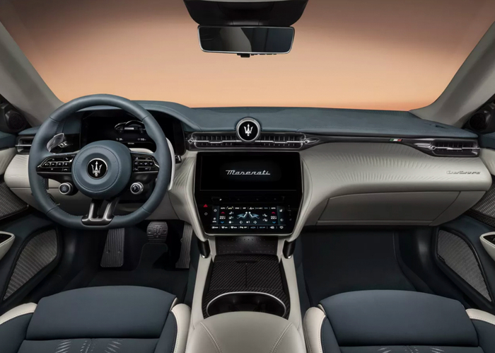 全新GranTurismo Folgore版内饰。 玛莎拉蒂供图 华龙网发