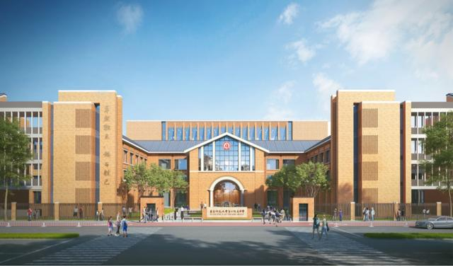 华师大二附中普陀校区新建工程效果图