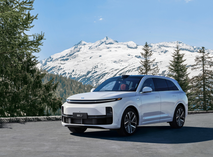 理想L7。 理想汽车供图 华龙网发