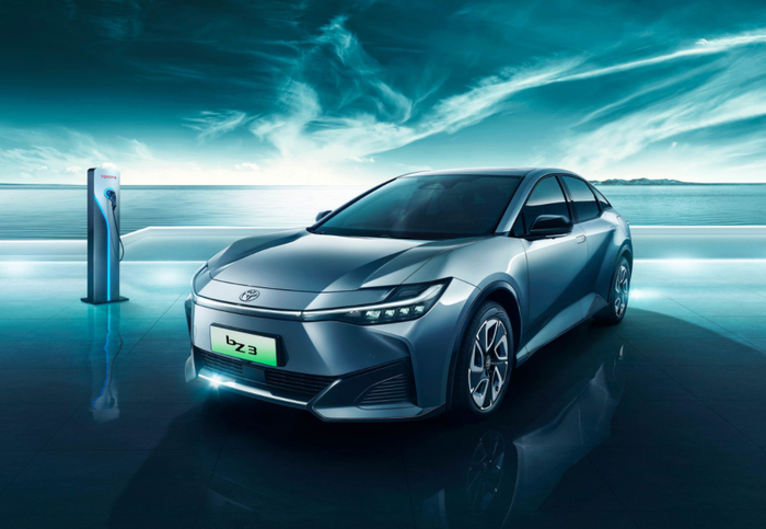 一汽丰田bZ3。 一汽丰田供图 华龙网发