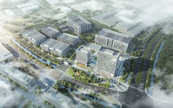 （中欧智能装备产业园项目规划图）