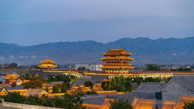 忻州古城景区（图片来源：山西忻州古城微信公众号）