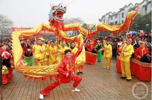 ▲龙腾盛世贺新春。通讯员 田玉鹤 摄