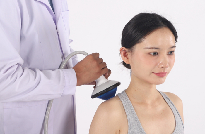 △压电式冲击波治疗手柄