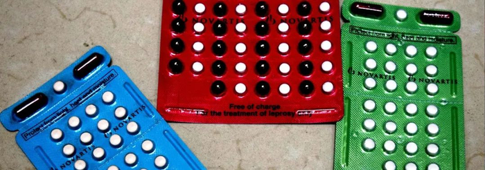 麻风病的多药疗法 图源：世界卫生组织