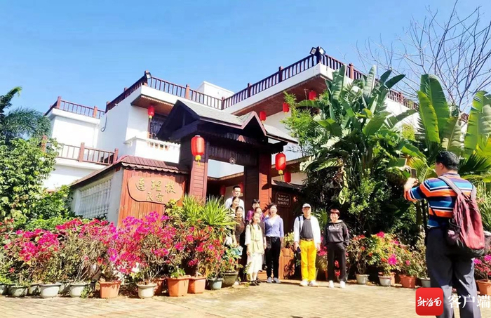 　　海口连理枝民宿。受访者供图