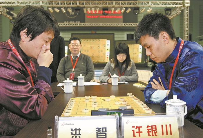 2009年中国象棋年终总决赛，许银川夺冠 新华社发
