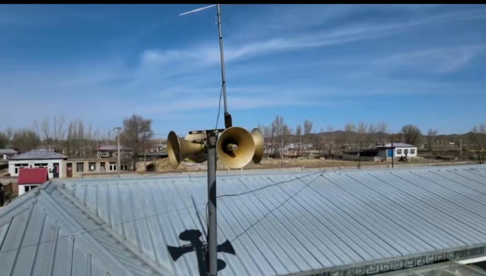 内蒙古兴安盟科右中旗预警应急广播大喇叭 李忠慧摄影