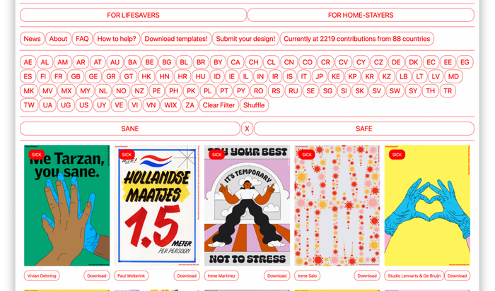　　图片由“保持理智，保持安全”项目和伦纳特&德卜瑞恩工作室惠允