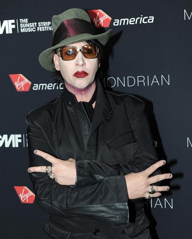 玛丽莲·曼森。  图/视觉中国