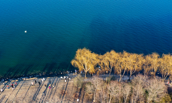 北龙湖 正观新闻·郑州晚报记者 马健 摄