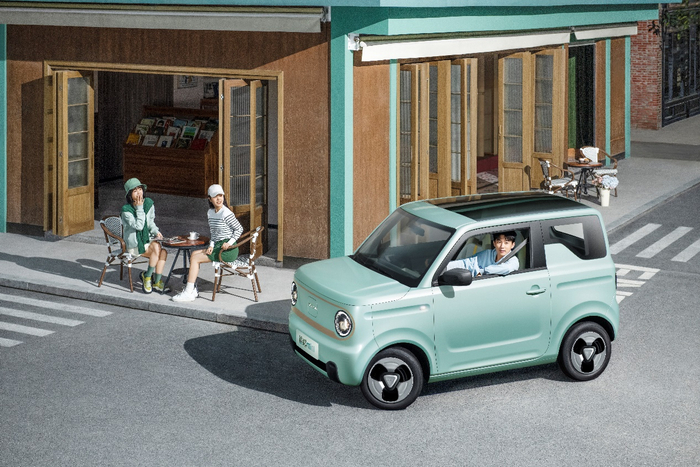 吉利熊猫mini外观设计。 吉利汽车供图 华龙网发