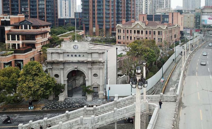 上海总商会与宝格丽酒店地块