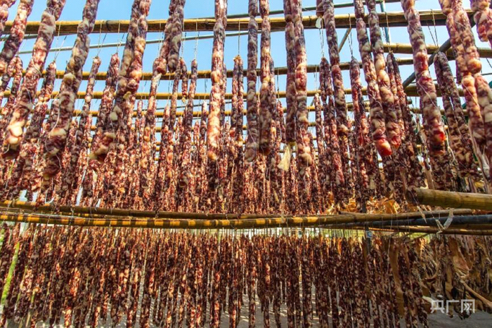 东陂腊味（央广网发 连州融媒体中心供图）