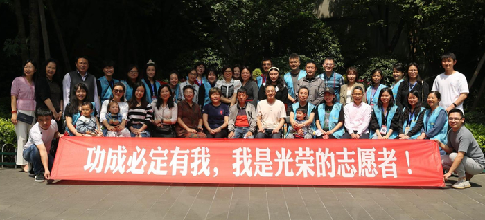 ▲小区志愿者 受访者供图 