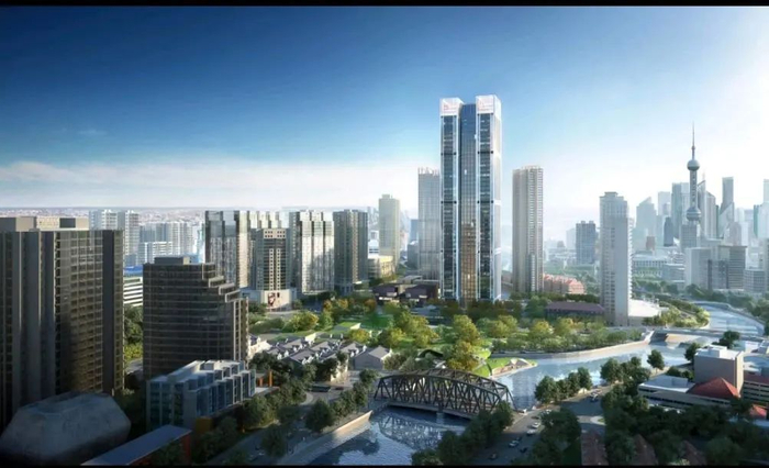 苏河湾未来更新效果图