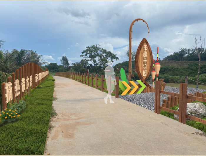 　　助村公社农耕文化园效果图。受访者供图