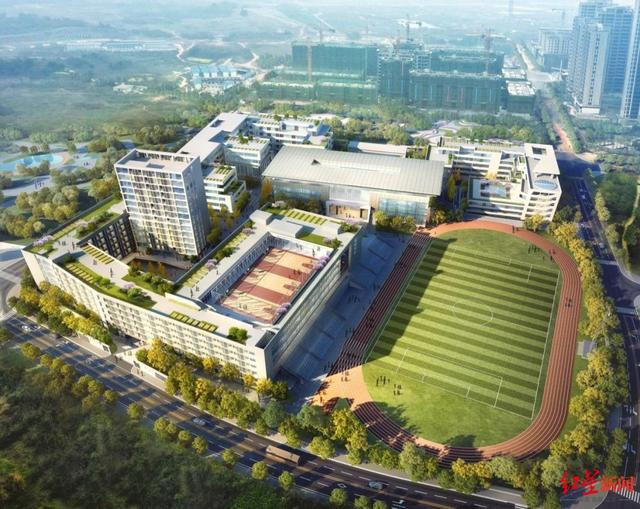 ▲华阳中学（香山校区）