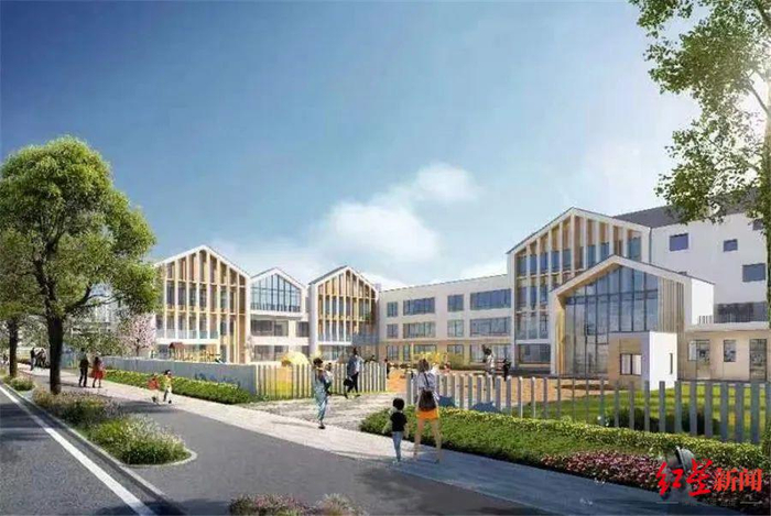 ▲书房小学新建项目