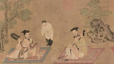 《洞庭渔隐图》局部（元）吴镇 图片由作者提供