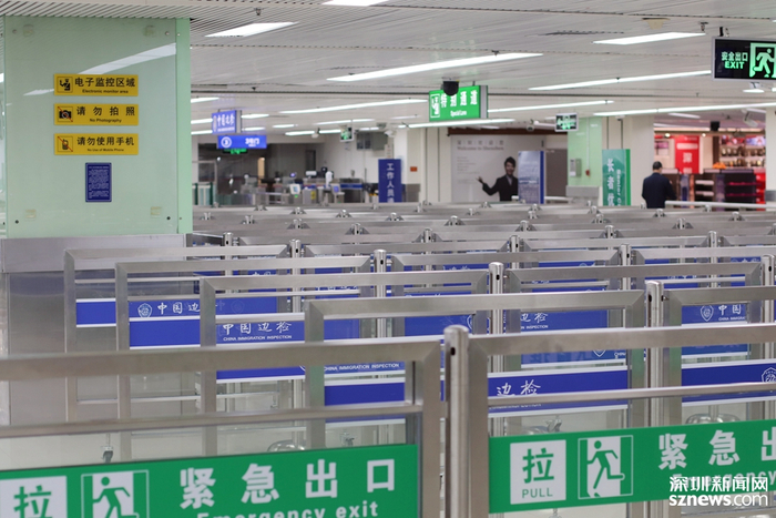 我们熟悉的罗湖口岸又回来。（张玲 摄）