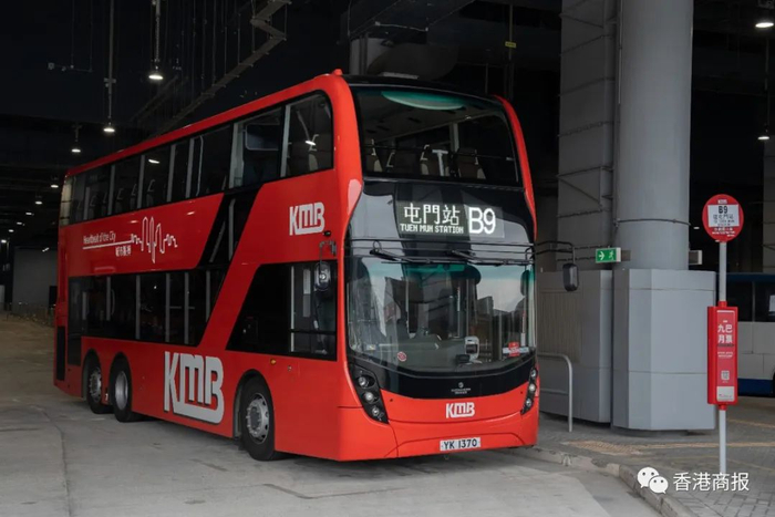 九巴推路线B9于周末及公众假期提供全日服务。九巴官网图片