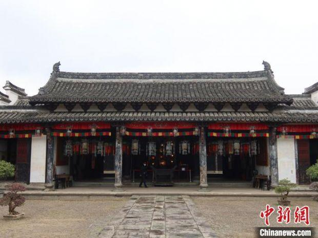 东阳卢宅肃雍堂。　董易鑫 摄