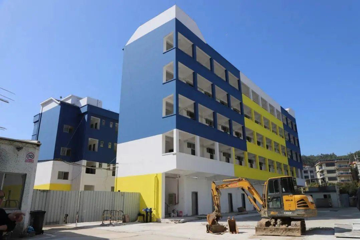 △建设中的产业创意园区