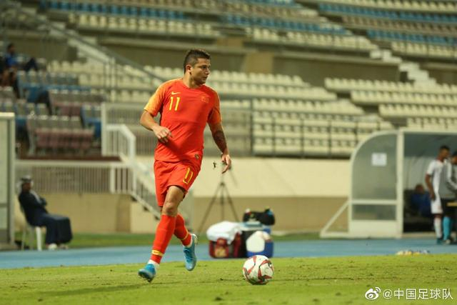 （归化球员艾克森，图片源自中国足球队）