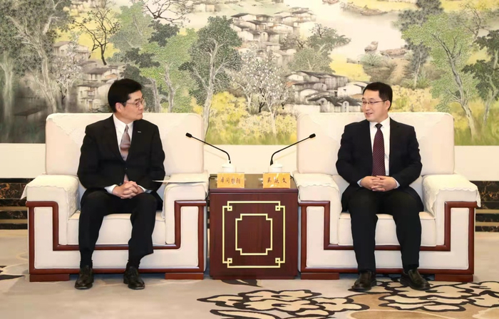 　　图：松下集团与苏州市政府战略合作协议签约仪式