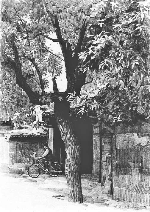 东四十二条 况晗绘