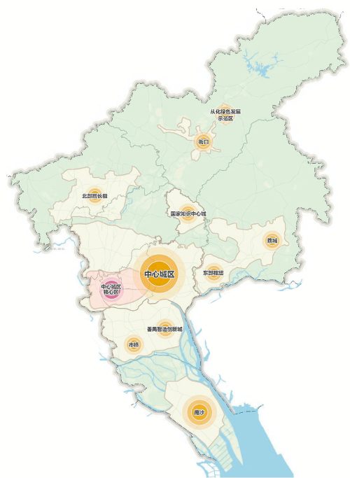    广州城市更新分区策略图