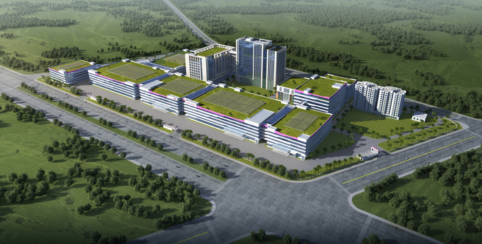 △ 维珍妮国际高新技术产业园项目效果图 图源 肇庆新区发布
