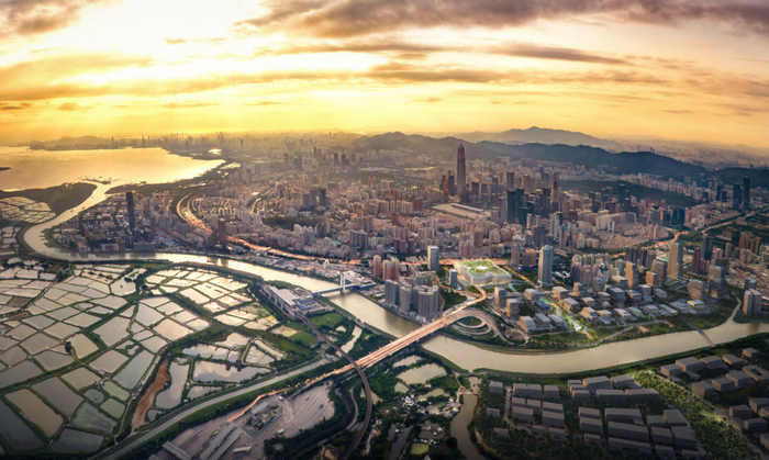 △新皇岗口岸效果图