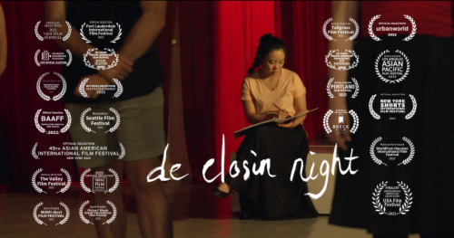　　《de closin night》影片宣传海报