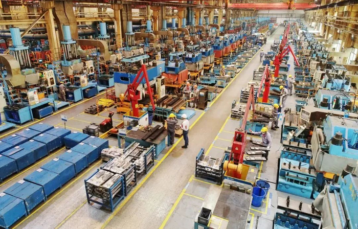 ▲株洲时代新材料科技股份有限公司，整齐划一的生产车间。